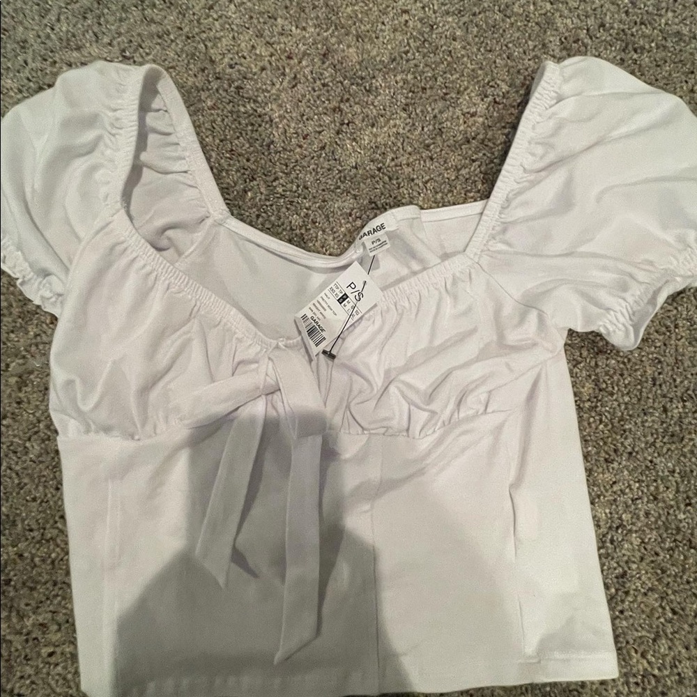 Garage crop top